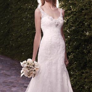 Wedding Dress Casablanca Ivory Size 12